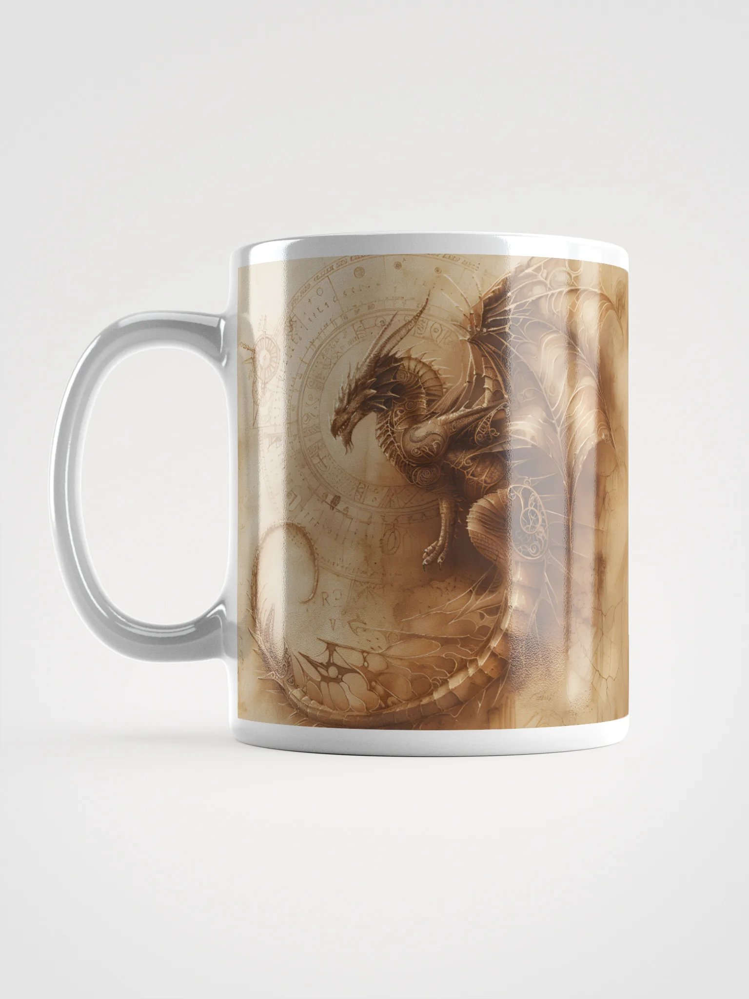 Mystical Dragon Sepia Mug product image (11)