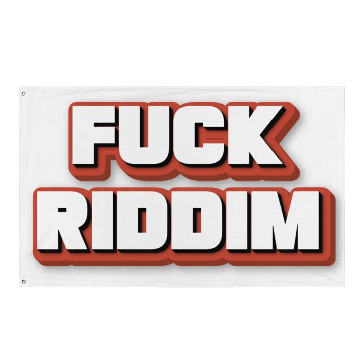 F*CK RIDDIM Flag product image (1)