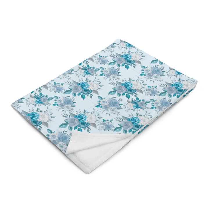 Blue Roses Blanket product image (2)