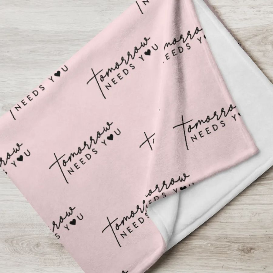 Tomorrow Needs You Blanket product image (5)