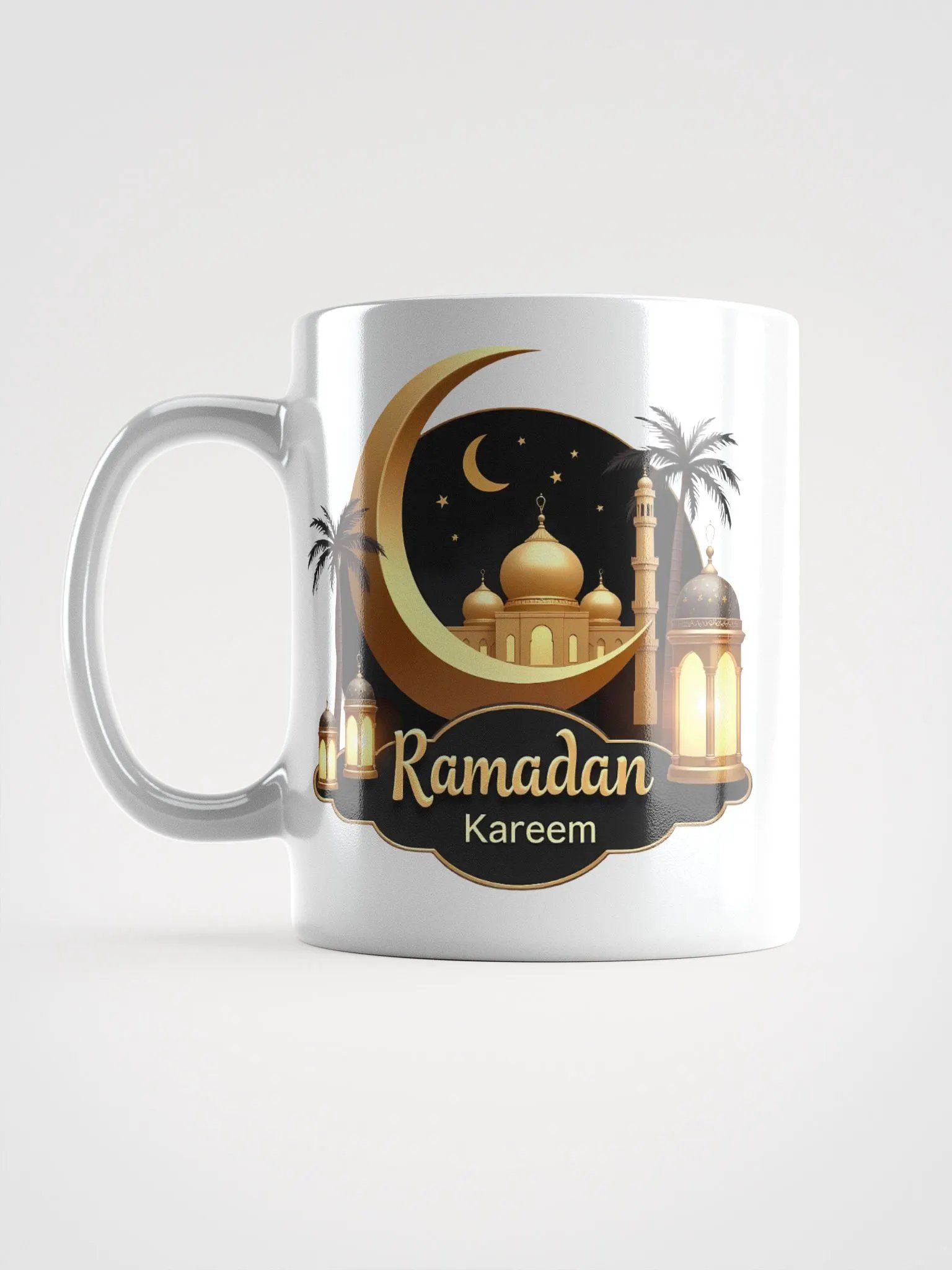 Golden Ramadan Kareem Mug – Celebrate the Holy Month in Style product image (18)