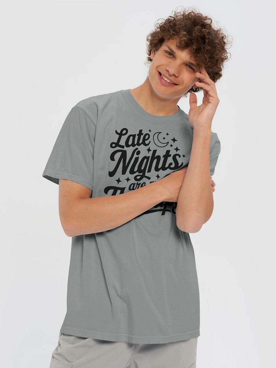 Late Nights Are My Therapy Tee product image (4)