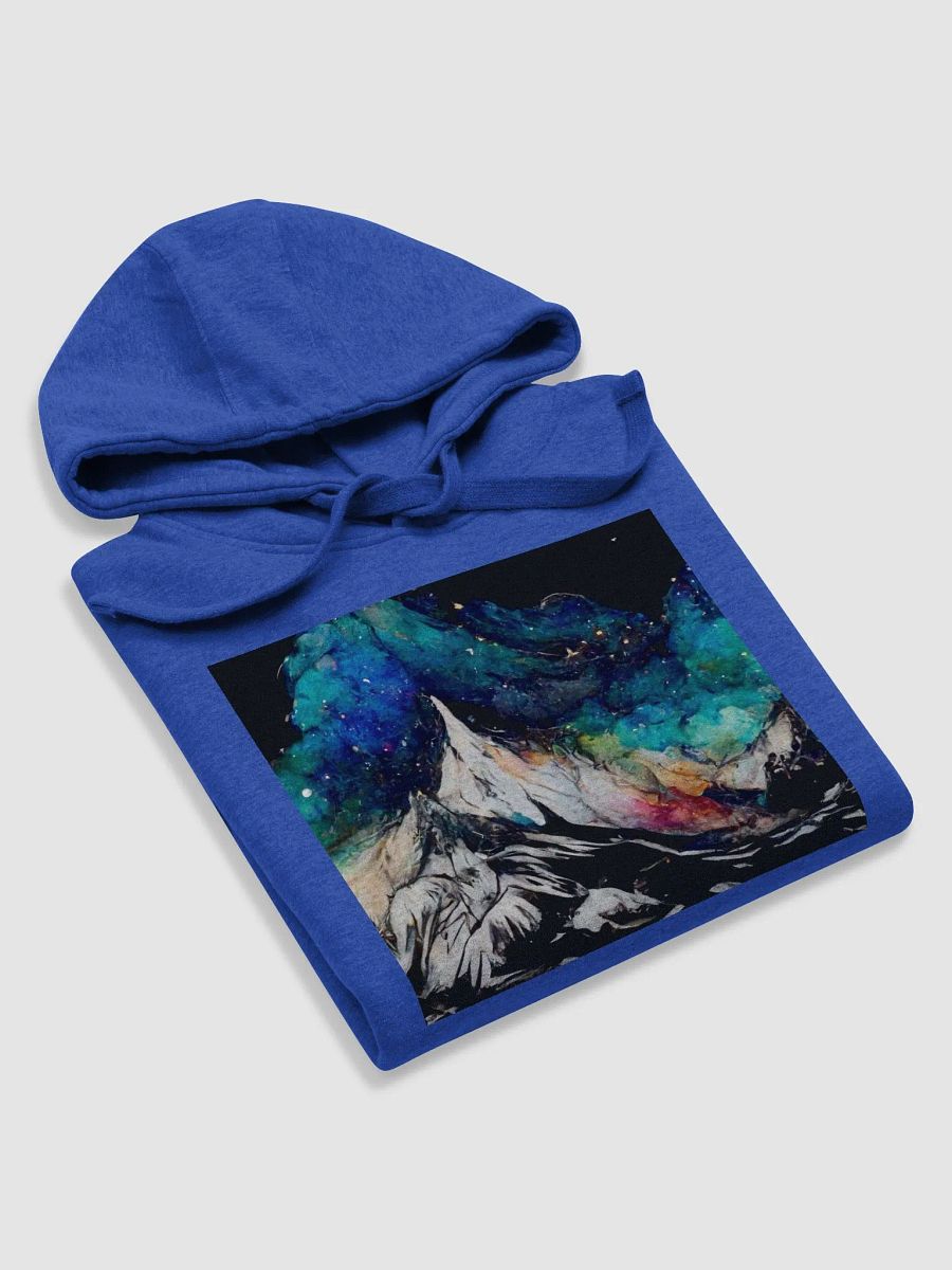 Image on front and back- Cosmic Mountain Dreams Unisex Hoodie product image (5)
