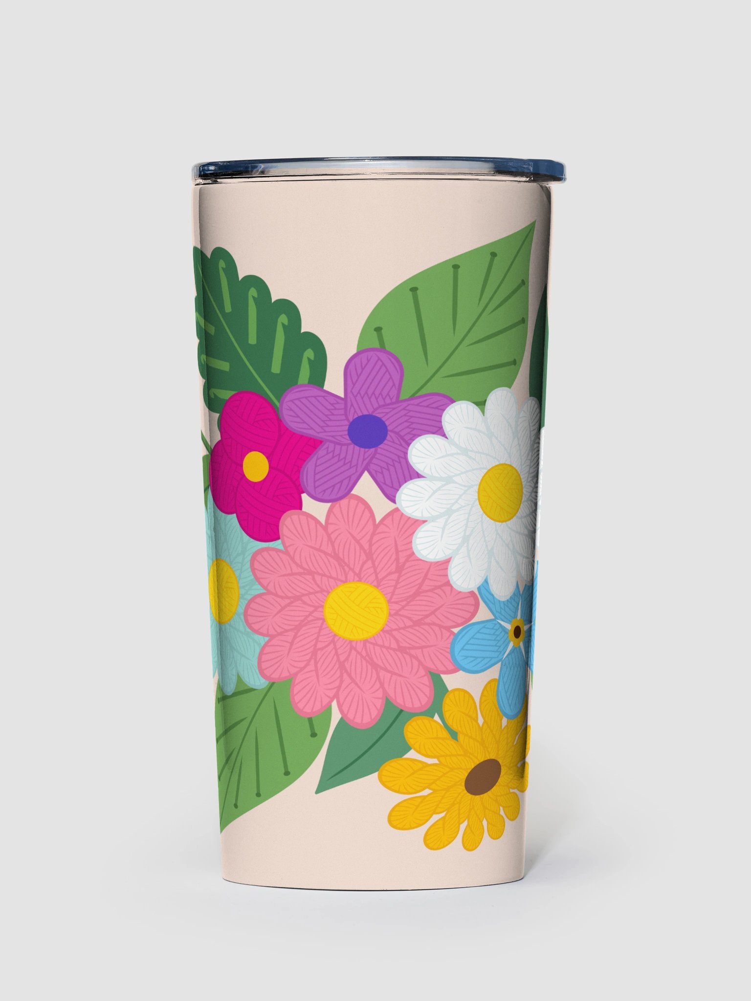 Floral Yarn 20oz Tumbler product image (1)