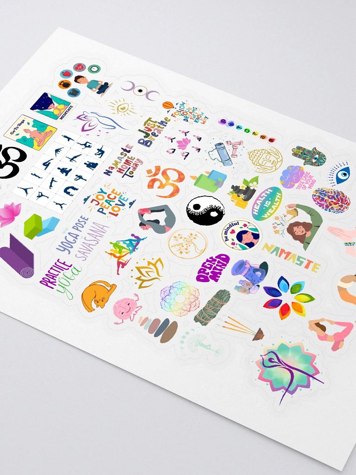 Namaste Sticker Sheet product image (2)