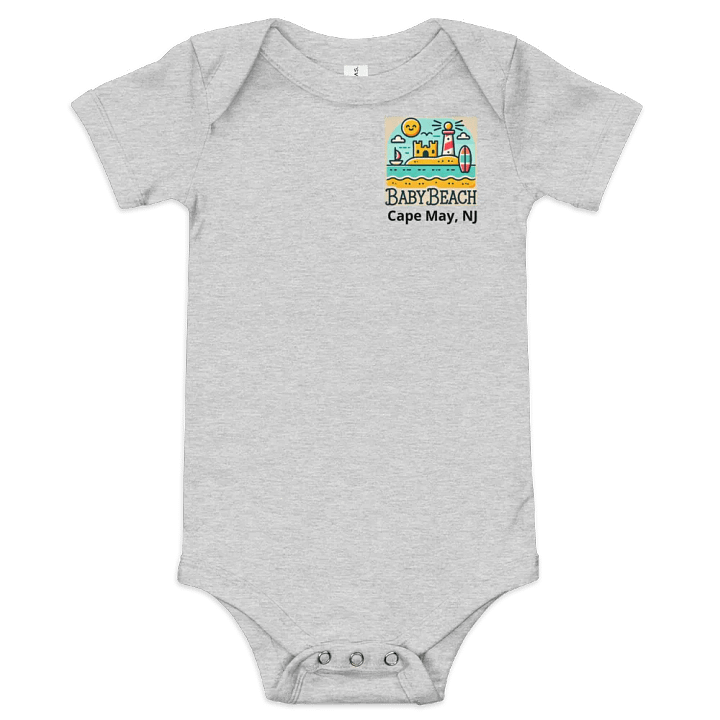 Sunshine Shore Baby Onesie - Cape May, NJ product image (3)