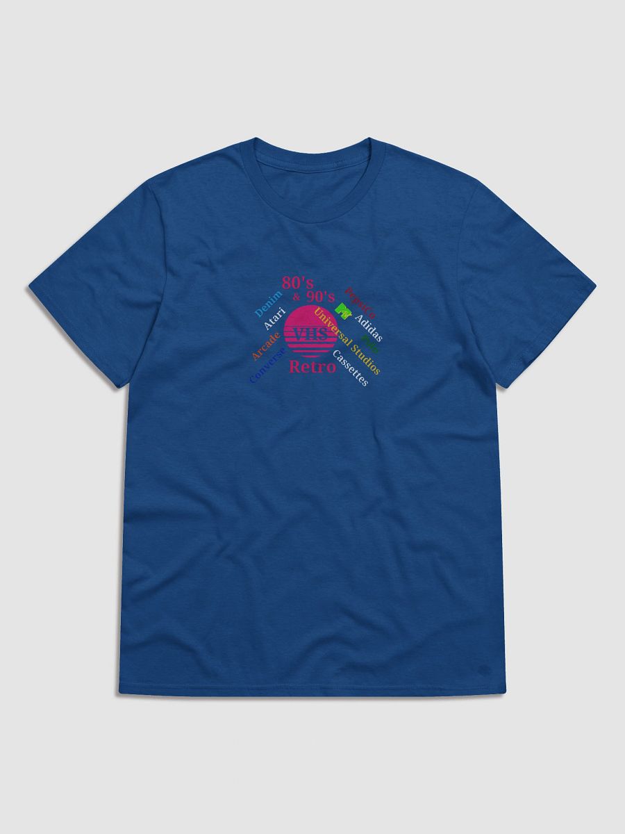 Retro VHS Circle Graphic T-Shirt product image (1)