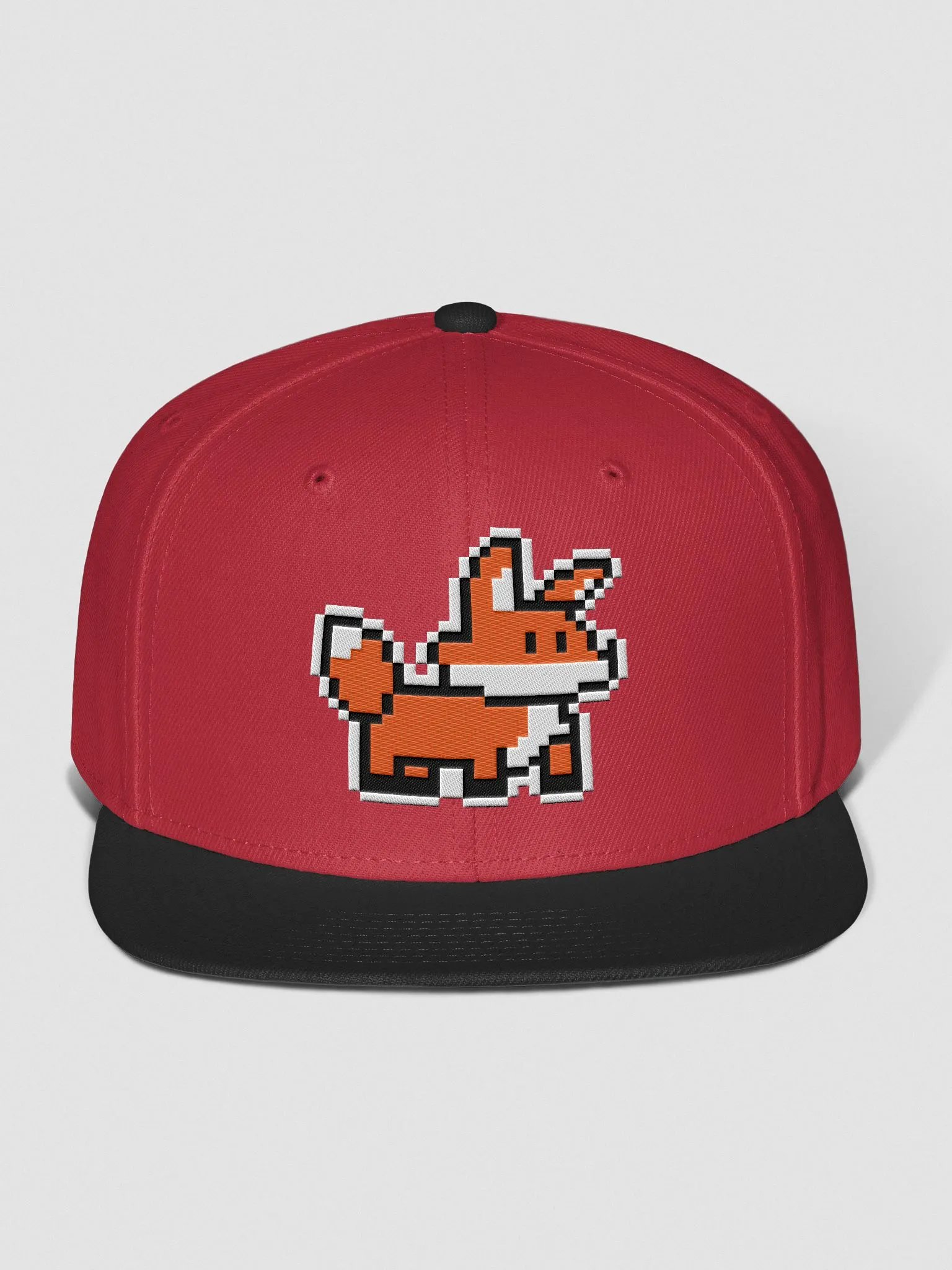 Pixel Fox Wool Blend Snapback product image (1)