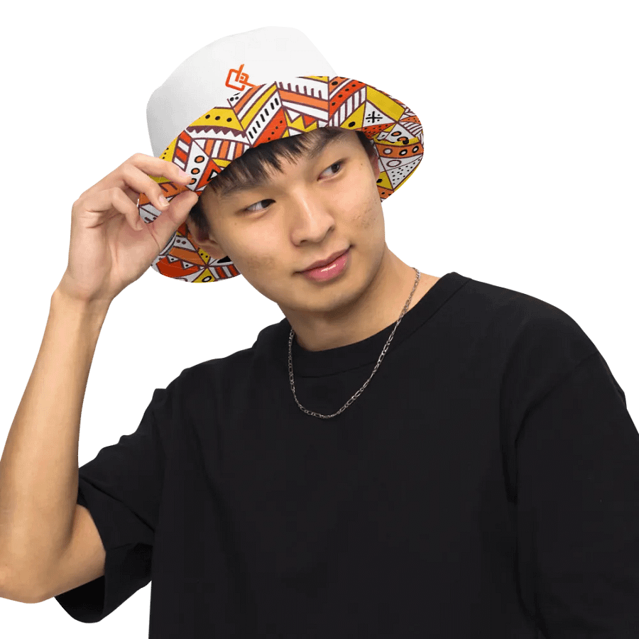 Vibrant Geometric Reversible Bucket Hat product image (8)