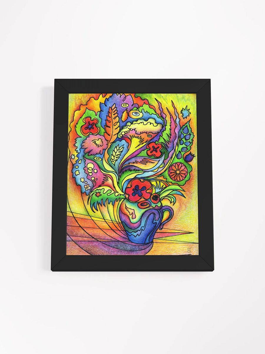 Vibrant Vase Dreamscape Poster - Bright Bouquet product image (3)