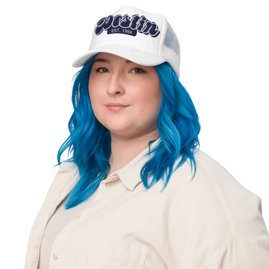 Y2K Throwback Destin EST. 1984 Embroidered Trucker Hat product image (56)
