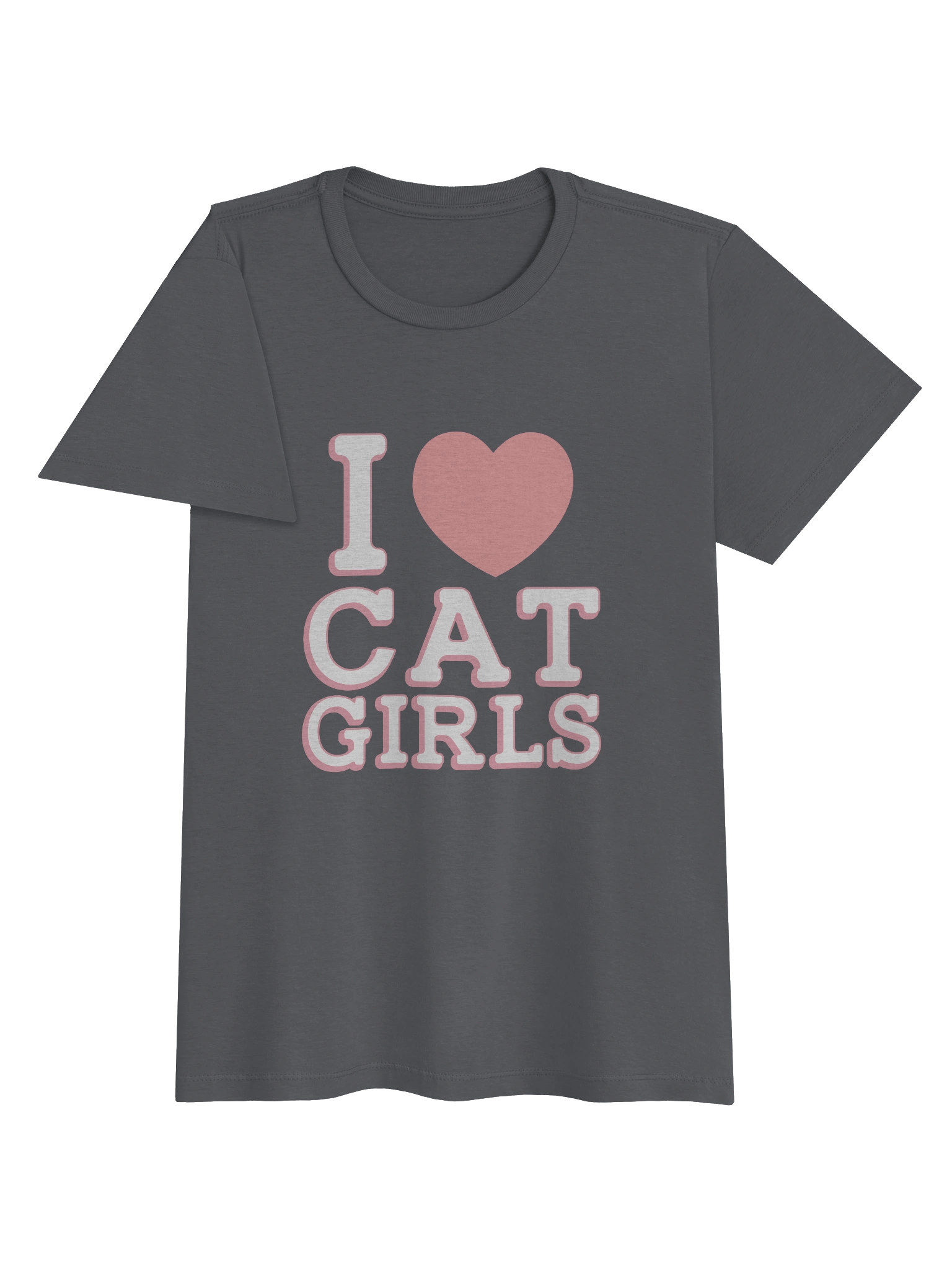 I Heart Cat Girls Women's T-Shirt product image (3)