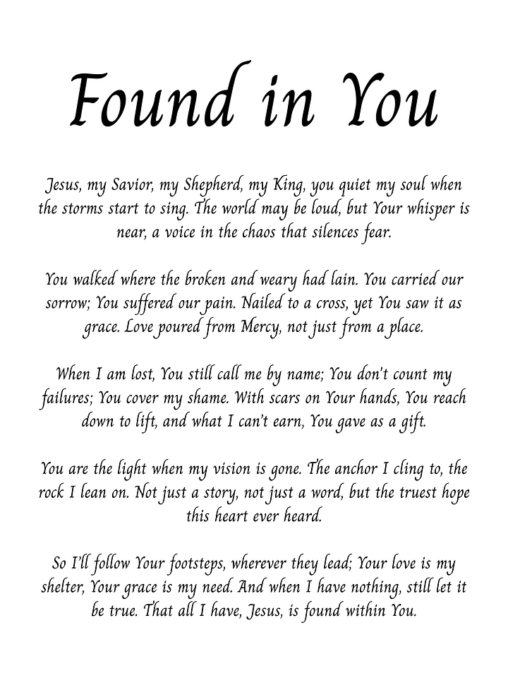 Found in You product image (2)
