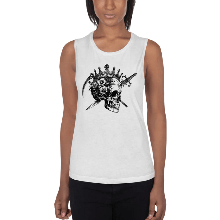 Four Horsemen Logo Bella+Canvas Women's Flowy Muscle Tank product image (47)