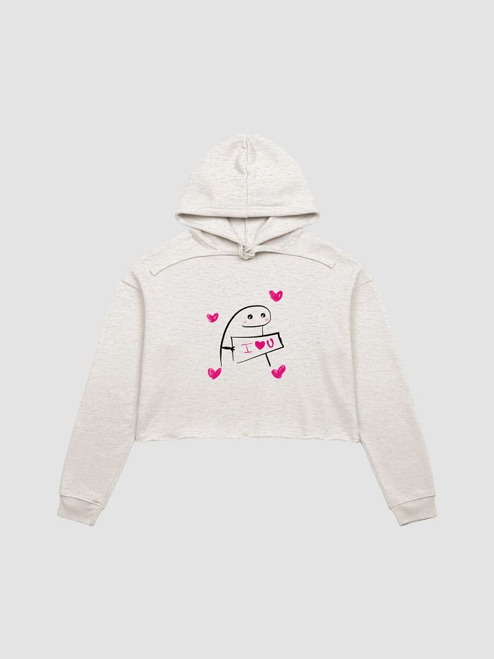 Heartfelt Gesture Crop Hoodie product image (4)