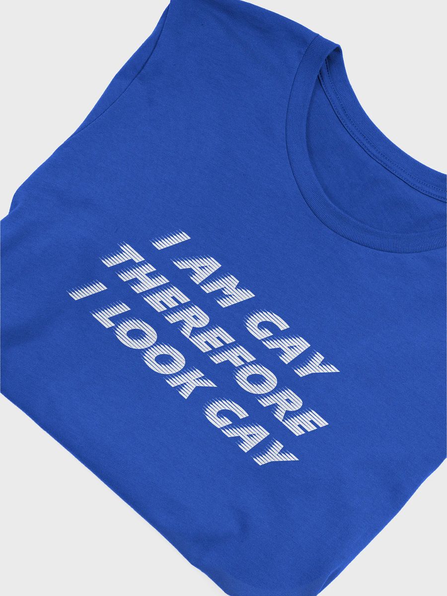 i am gay therefore i look gay t-shirt product image (5)