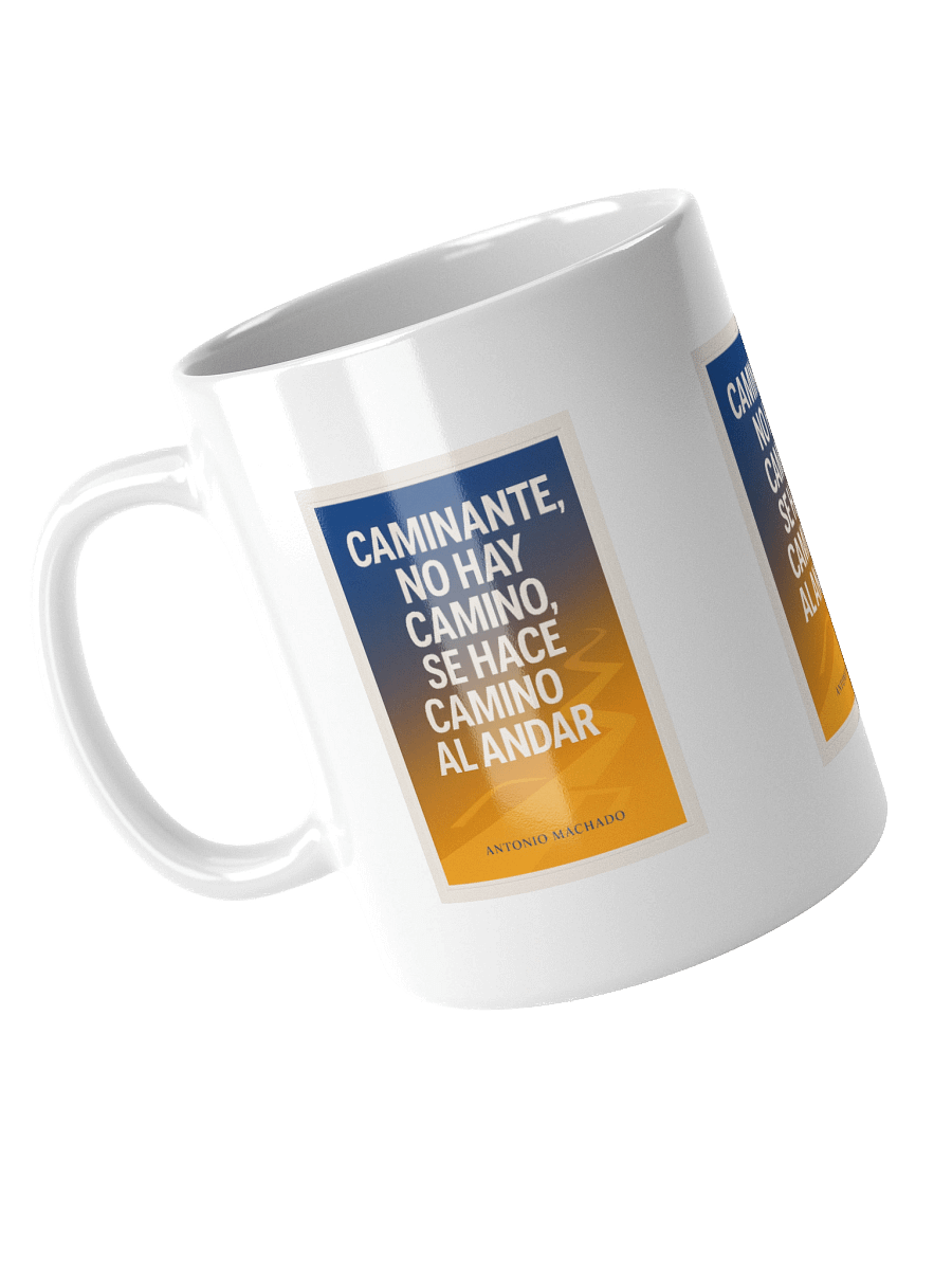 Taza ultra-premium Antonio Machado con cita filosófica española trending 2025 product image (12)