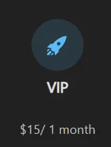 1 Month V.I.P. Membership product image (1)