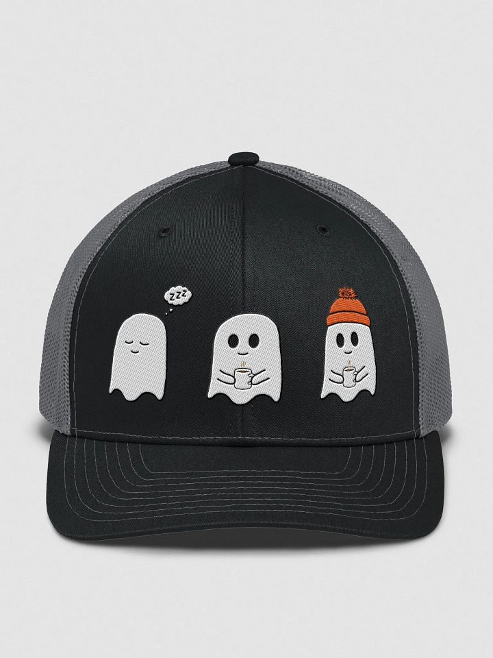 Sleepy Coffee Beanie - Ghost Evolution | Richardson Trucker Hat product image (1)