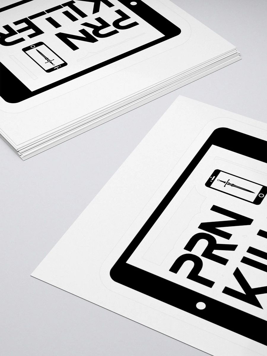 PRN KILLER "iPad" Die Cut Sticker product image (10)