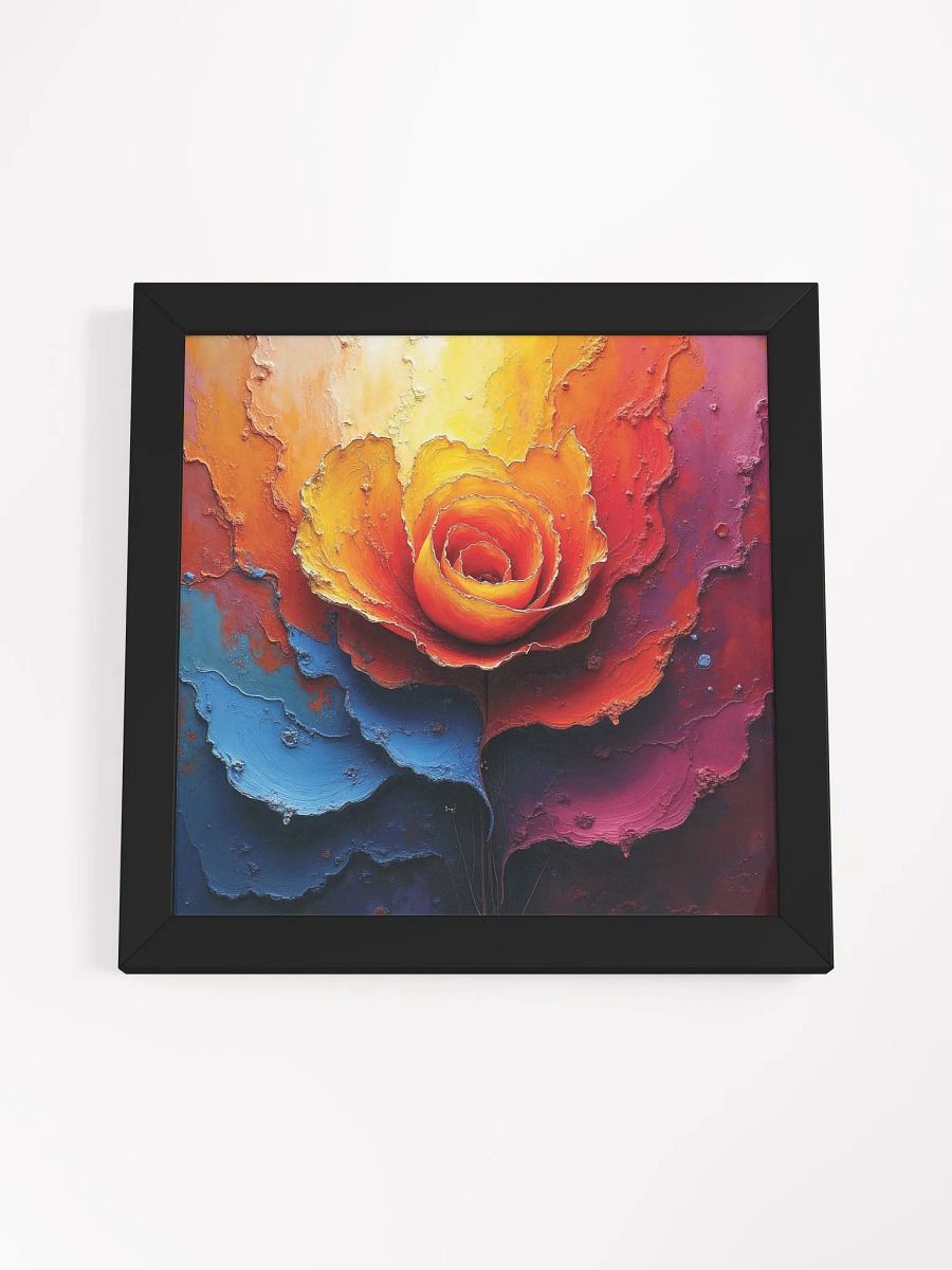 Vibrant Floral Burst Framed Print product image (24)