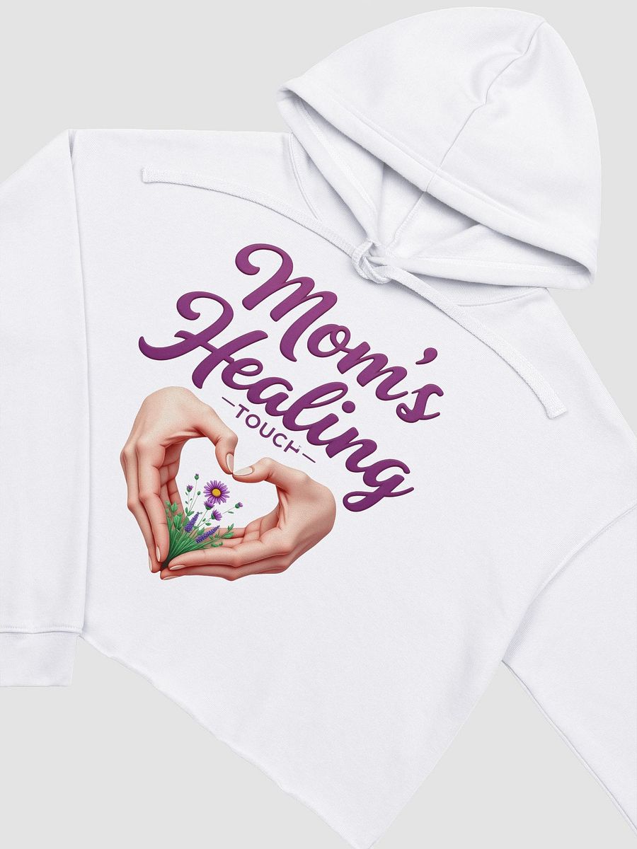 Mom's Healing Touch Crop Hoodie product image (12)