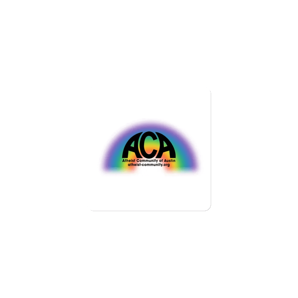 The Atheist Community of Austin Rainbow Magnet product image (1)