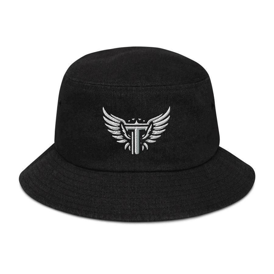 Winged Monogram Denim Bucket Hat product image (1)