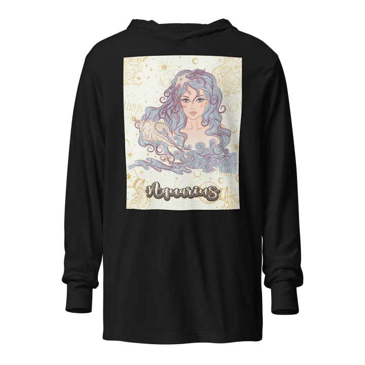 Aquarius Uni-Sex Hooded Tee product image (1)