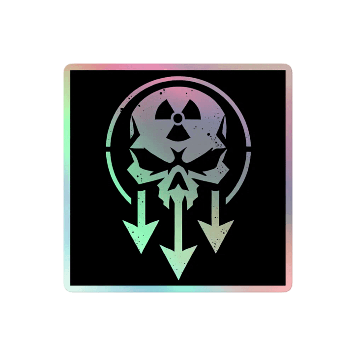Idle Mind Holographic Sticker product image (2)