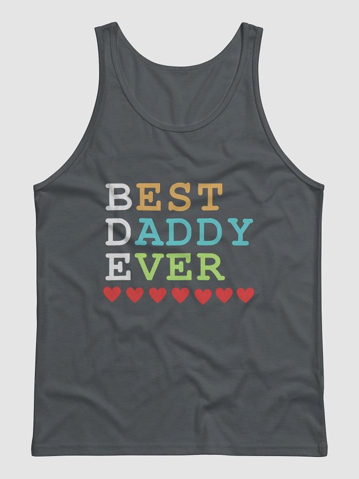 Best Daddy Ever Bella+Canvas Jersey Tank product image (1)