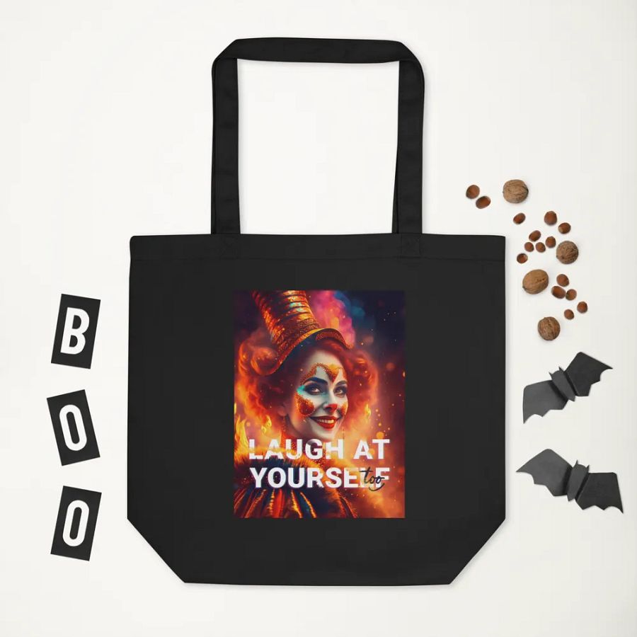 Laugh at yourself too - Clown in fire product image (3)