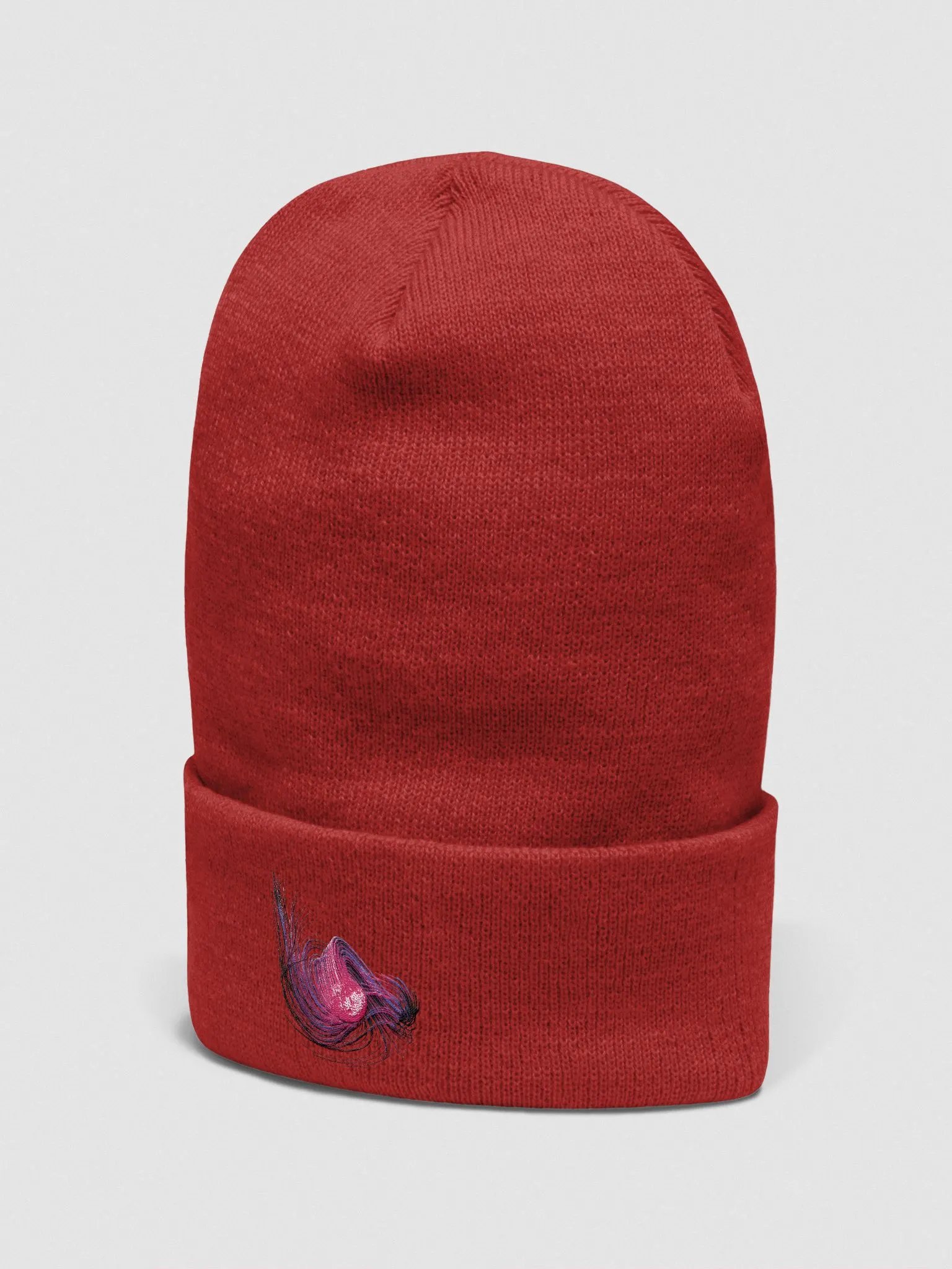 Purple Voxel Field Beanie product image (27)