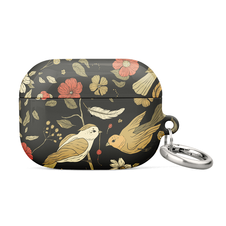 Vintage Bird and Floral All-Over AirPods® Case product image (4)