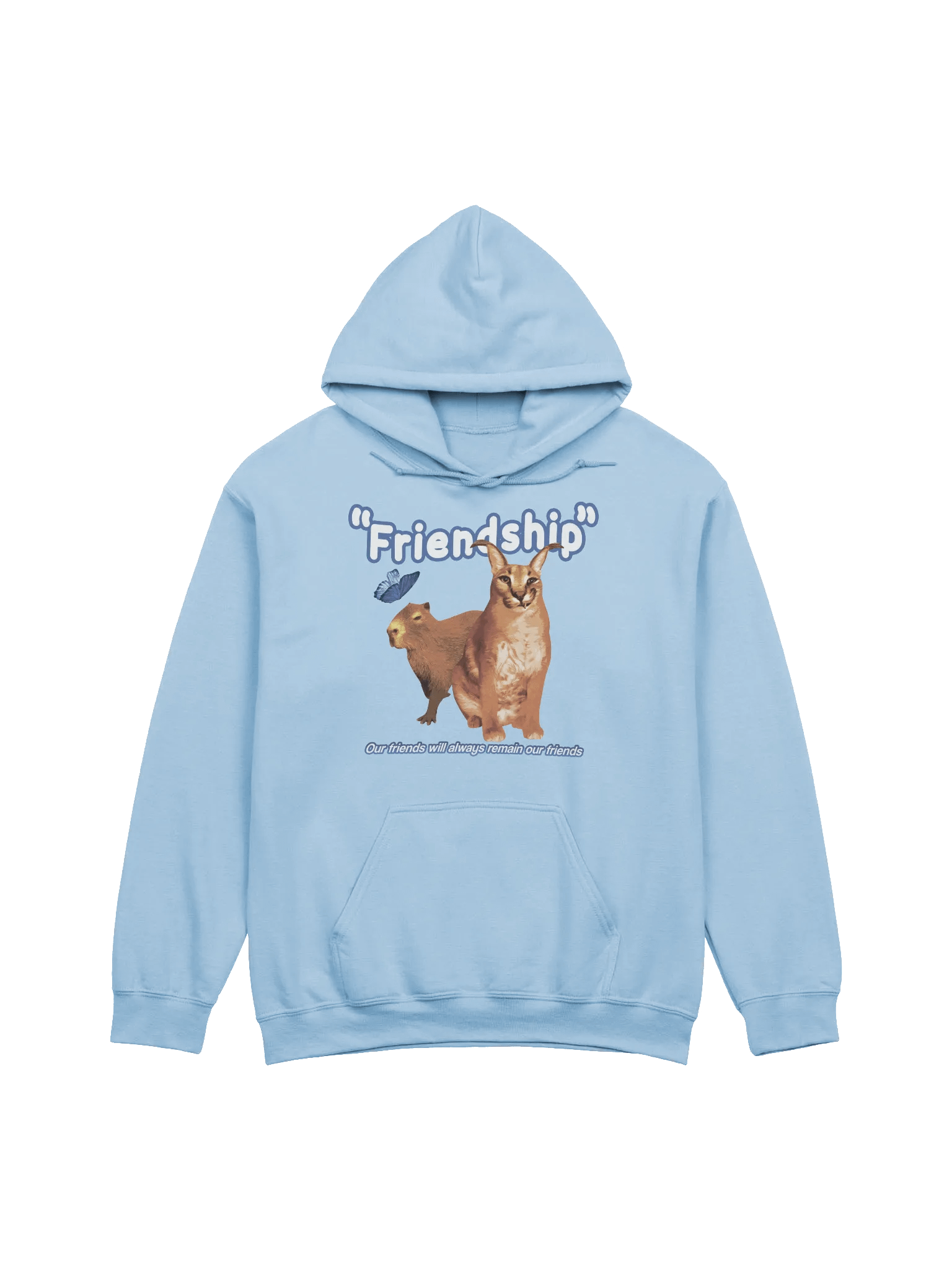 "Friendship" BIG FLOPPA x CAPYBARA HOODIE product image (1)