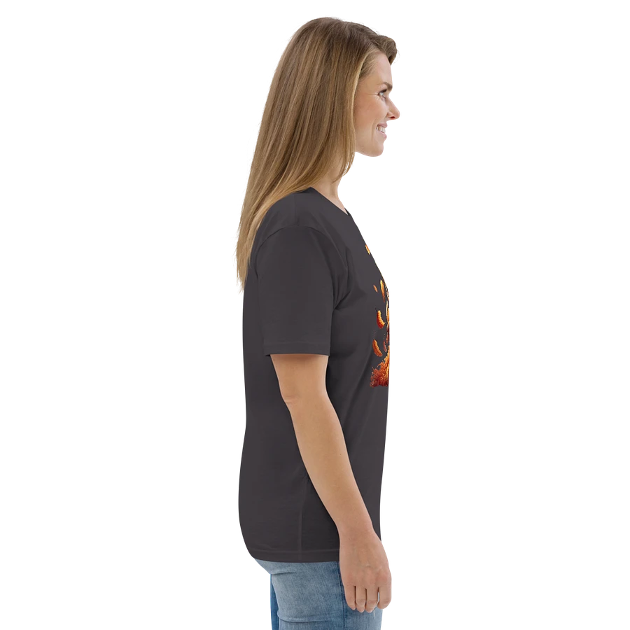 Autumn Leaves Bunny Organic Unisex T-Shirt product image (199)