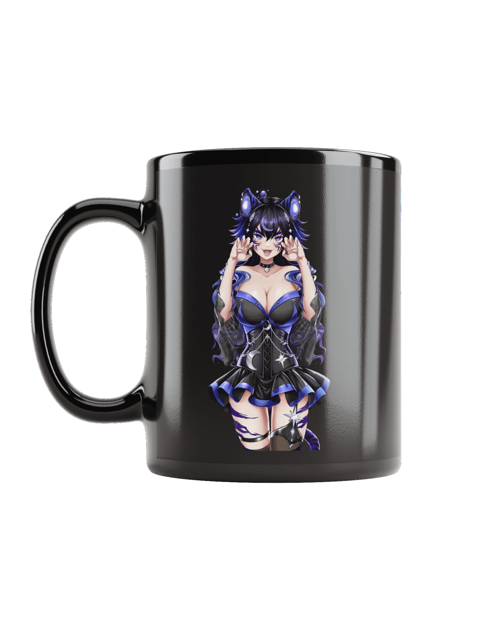 Naughty + Normal Moona Black Glossy Mug product image (11)