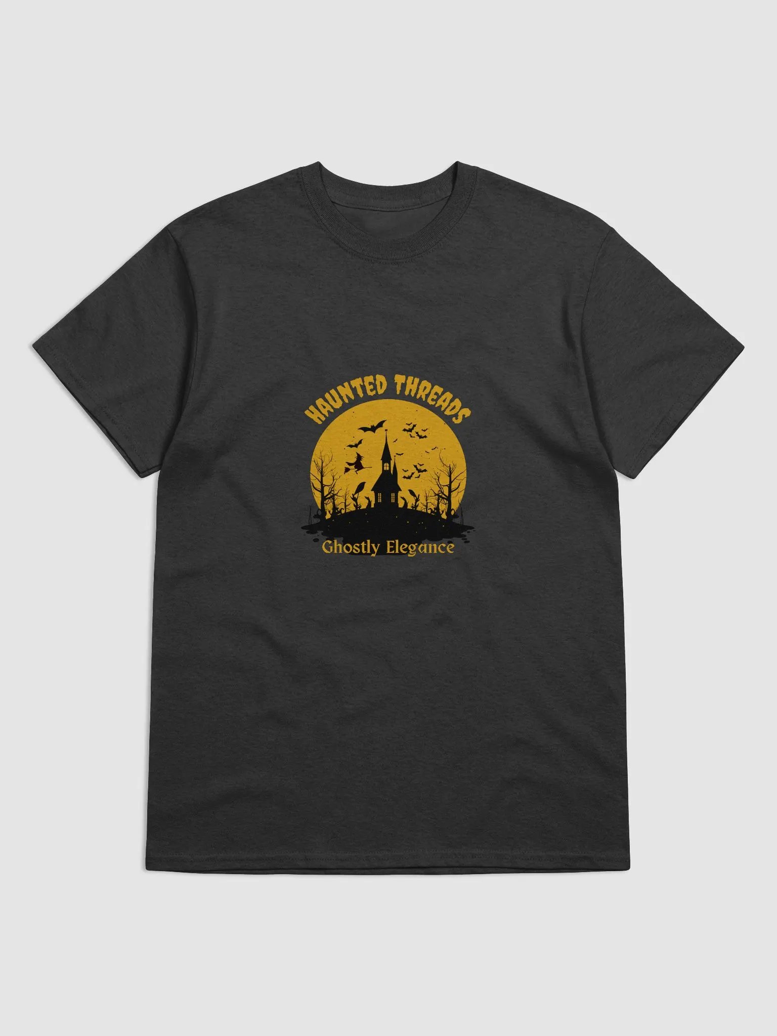 Ghostly Elegance Witch Tee product image (1)