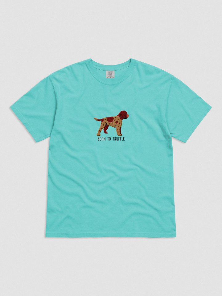Born to Truffle T-Shirt(Embroidered) of a Lagotto Romagnolo(Liver Roan) product image (31)