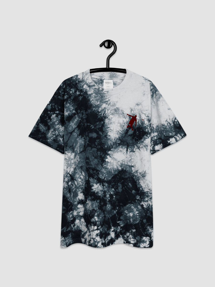 Clean Disc-golf Tie-Dye T-Shirt - Red logo product image (3)