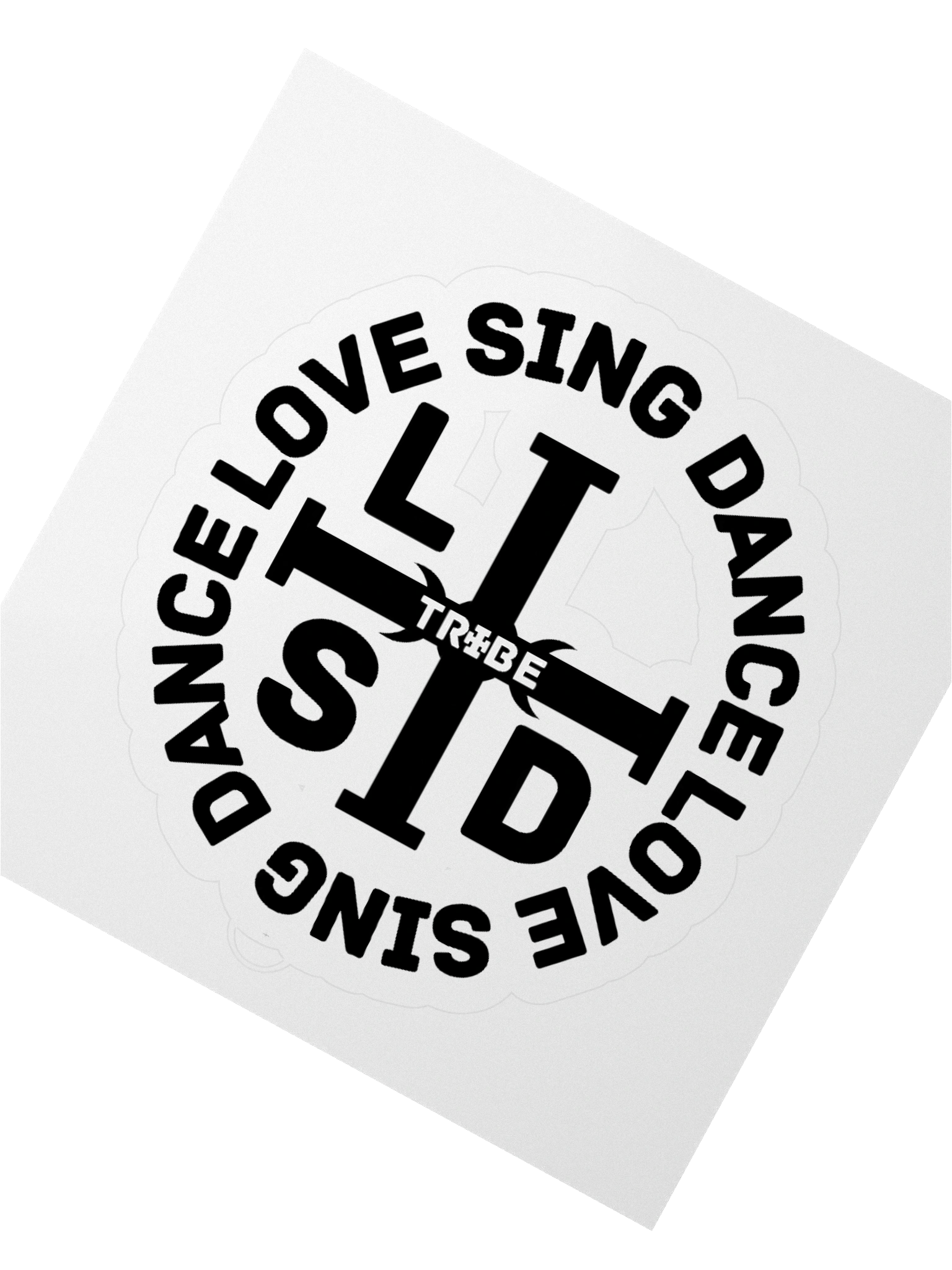 LSD "Love Sing Dance" Sticker product image (2)