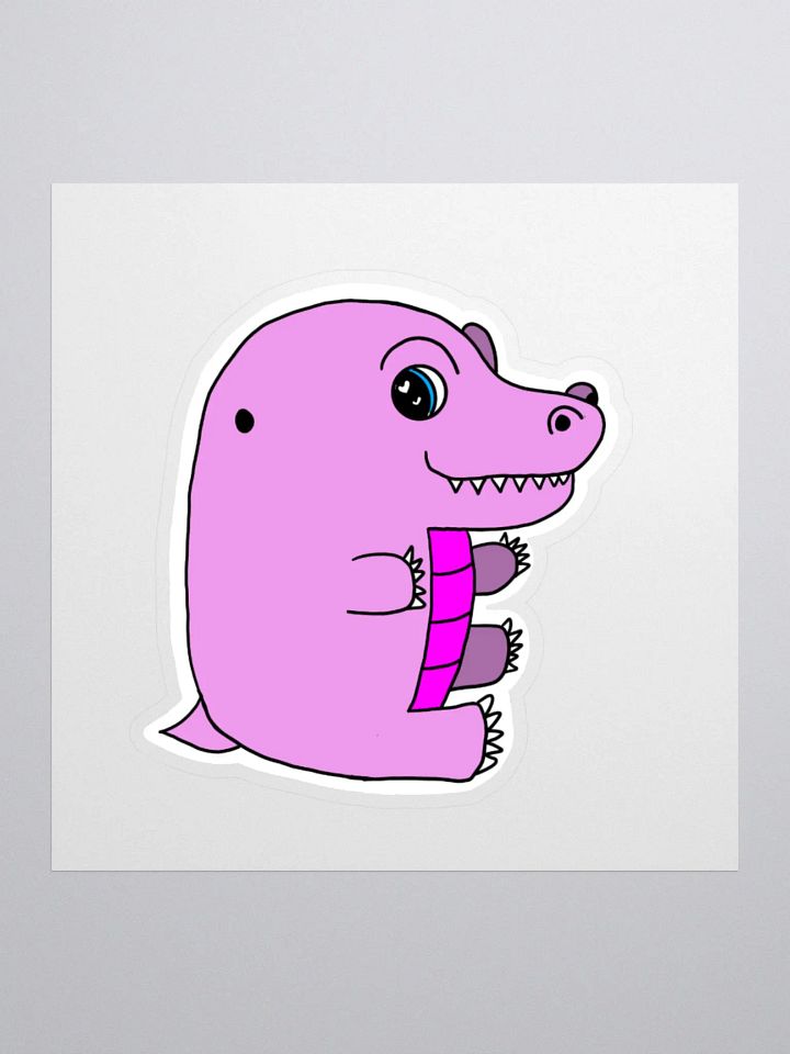 Pink Floofy Alligator product image (3)
