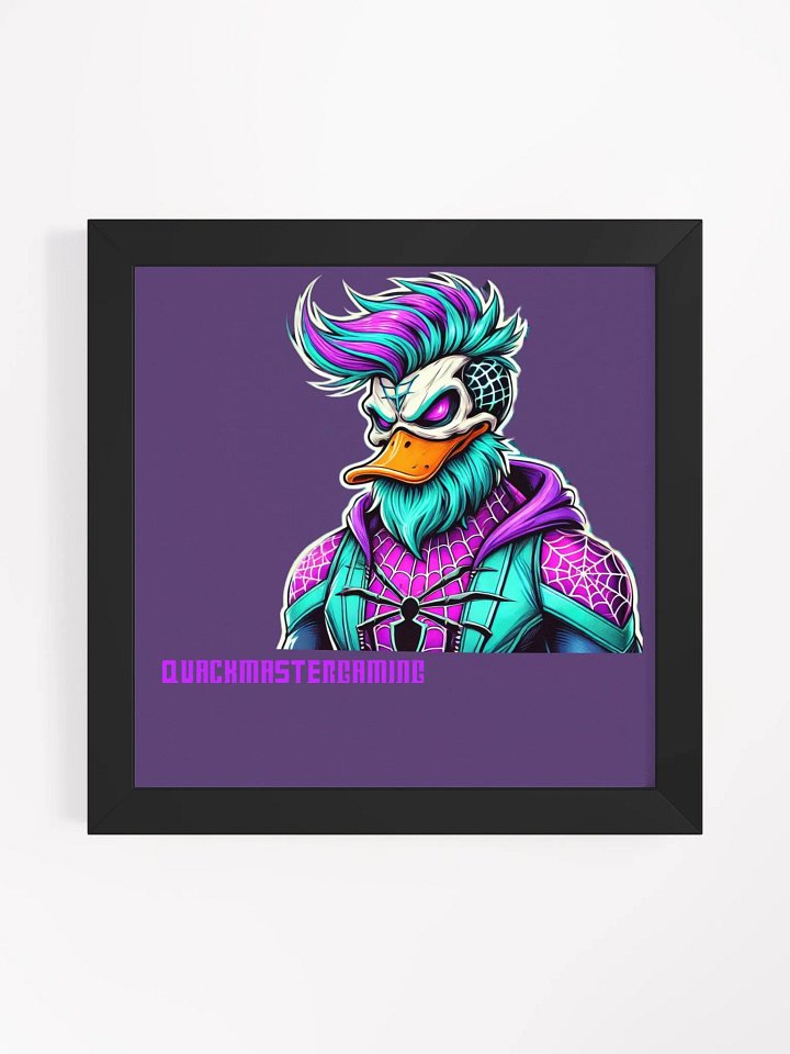 QuackMasterGaming Heroic Duck Framed Poster product image (5)
