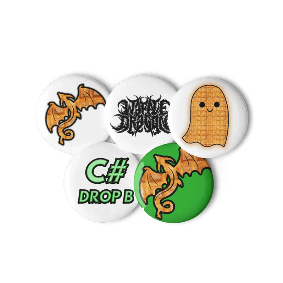 Waffle Button Set product image (11)