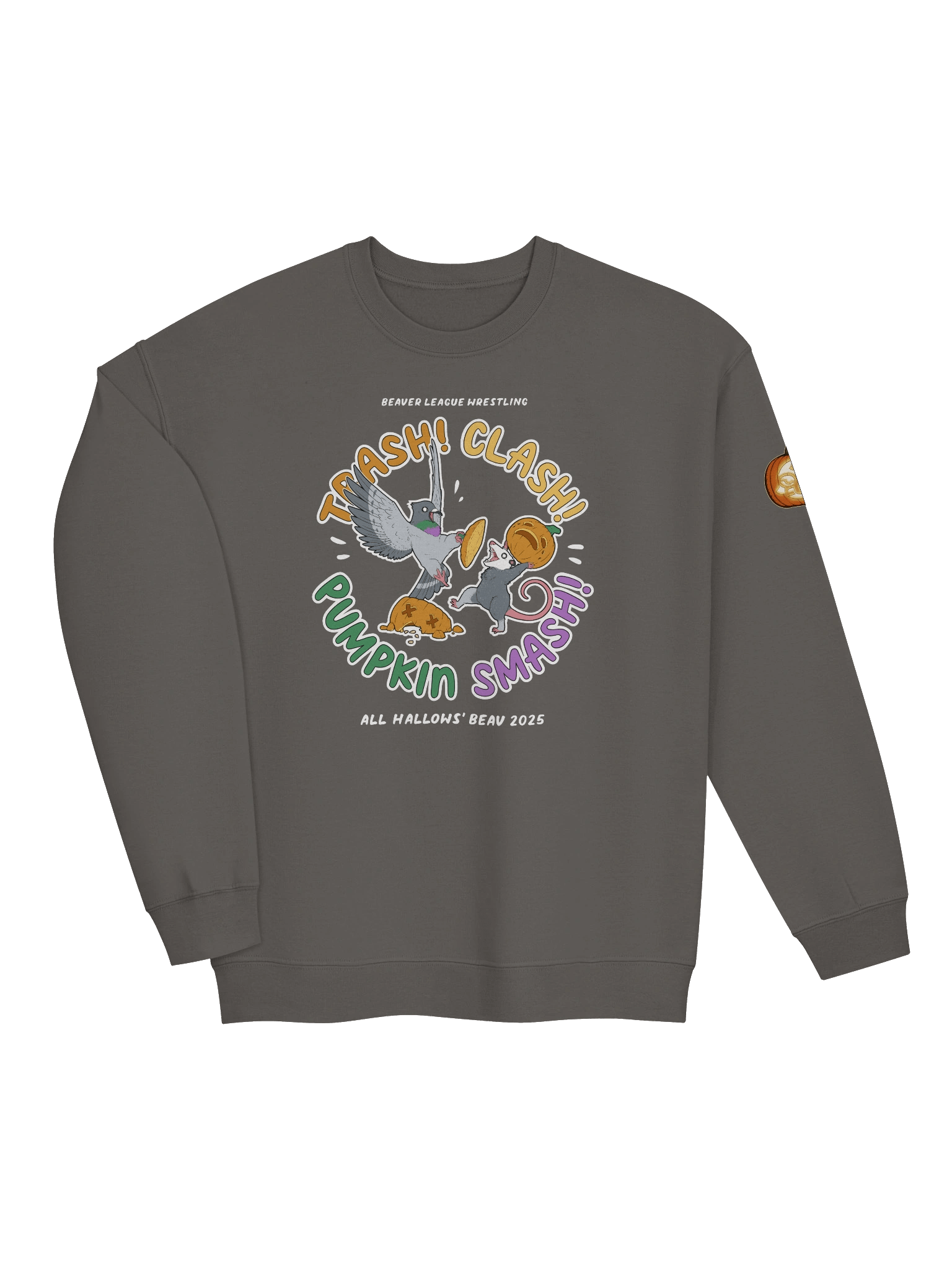 Trash! Clash! Pumpkin Smash! Sweater! product image (15)