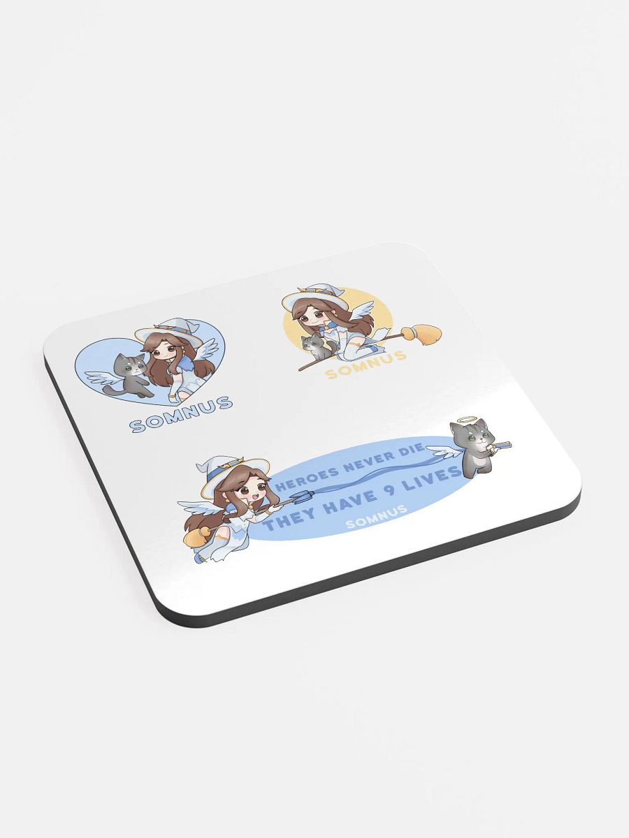Triple Trouble Cork Coaster product image (2)
