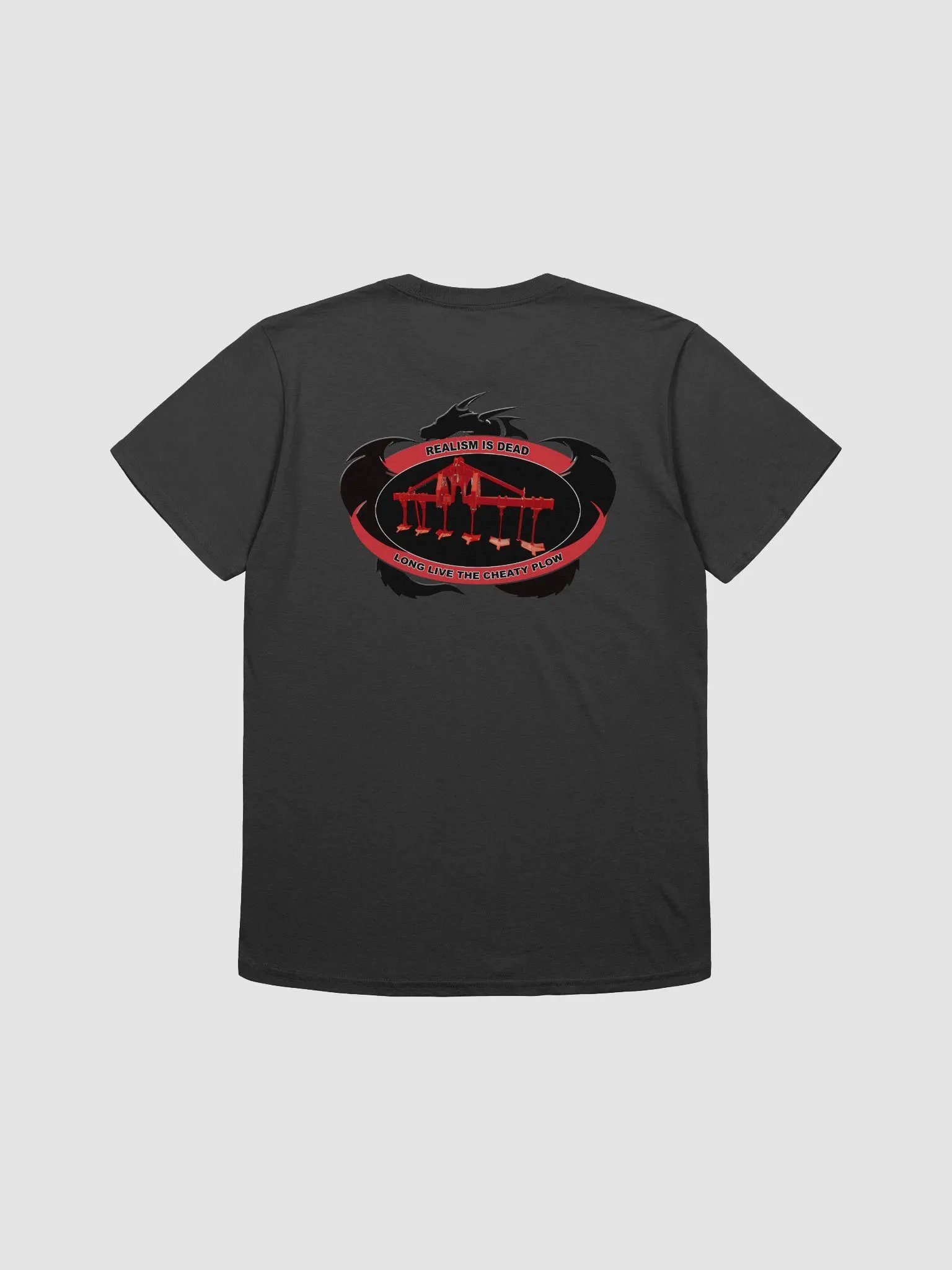 Realism is dead rear print T Shirt product image (2)