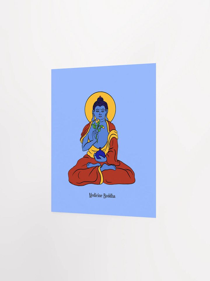 Medicine Buddha 8x10 Print product image (2)