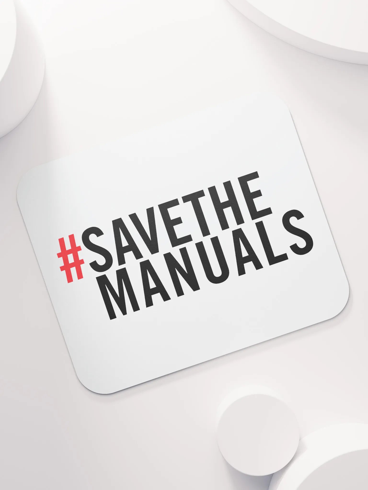 #SAVETHEMANUALS MOUSE PAD product image (7)