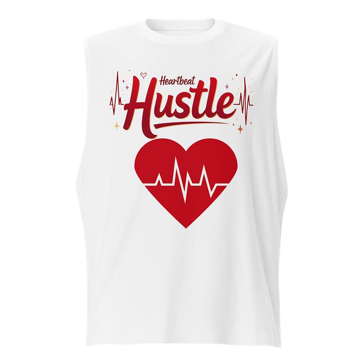 Glittering Hustle Heartbeat Muscle Tank product image (1)